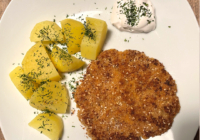 Haferflocken-Schnitzel